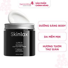 Skinlax Kem dưỡng Lotus Whitening Body Butter Cream  200g