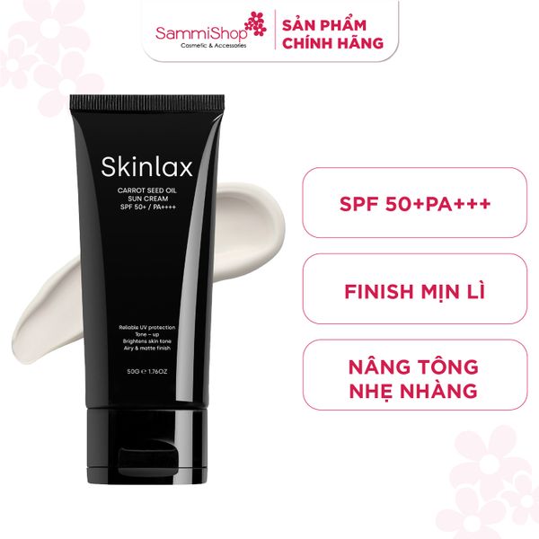 Skinlax Kem chống nắng Carrot Seed Oil Sun Cream SPF 50+/PA+++ 50g