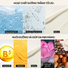 Skinlax Kem dưỡng Lotus Whitening Body Butter Cream  200g