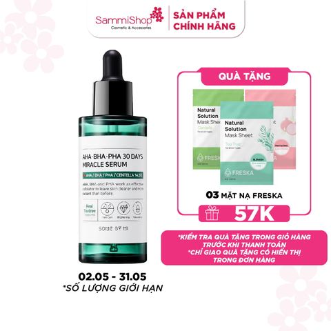 Some By Mi Tinh chất AHA-BHA-PHA 30 Days Miracle Serum 50ml