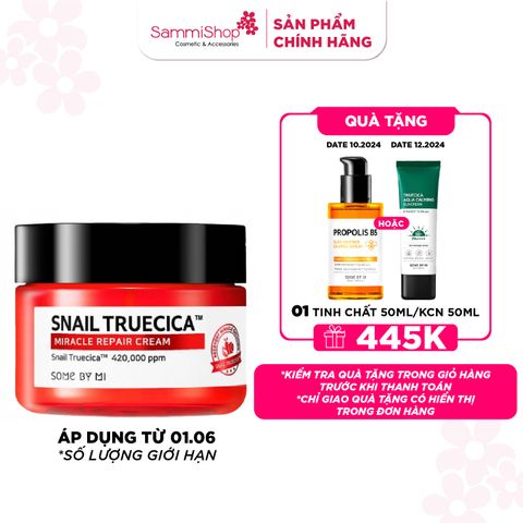 [SLGH] Some By Mi Kem dưỡng Snail Truecica Miracle Repair Cream 60g
