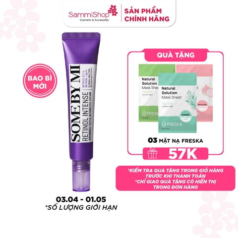 Some By Mi Kem dưỡng mắt Retinol Intense Advanced Triple Action Eye Cream 30ml