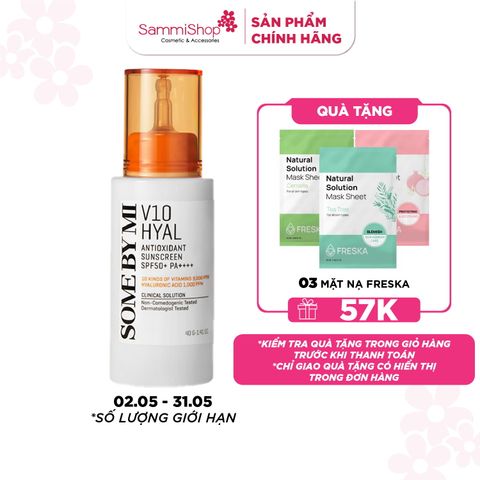 Some By Mi Kem chống nắng V10 Hyal Antioxidant Suncreen 40g