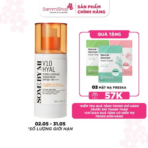 Some By Mi Kem chống nắng V10 Hyal Hydra Capsule Suncreen 40ml