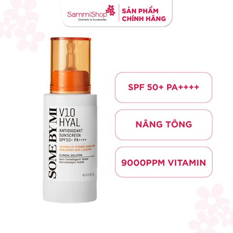 Some By Mi Kem chống nắng V10 Hyal Antioxidant Suncreen 40g