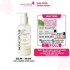 Some By Mi Dầu tẩy trang Lacto Soy Sebum & Blackhead Cleansing Oil 200ml