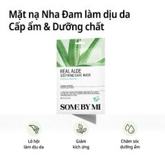 Some By Mi Mặt nạ giấy Real Aloe Soothing Care Mask 20g