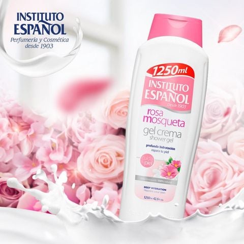 Instituto Español Gel tắm Rosa Mosqueta Gel Crema 1250ml