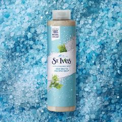 St.ives Sữa tắm Sea Salt & Pacific Kelp Exfoliating Body Wash 473ml