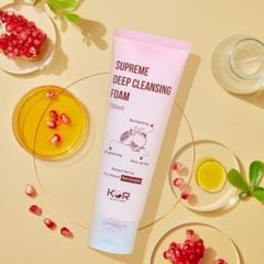 Kor Sữa rửa mặt sạch sâu Supreme deep cleansing foam 100ml