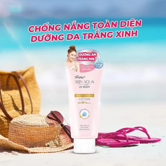 Sunplay Kem chống nắng dưỡng thể Skin Aqua UV Body Whitening SPF 50+ PA++++ 150g