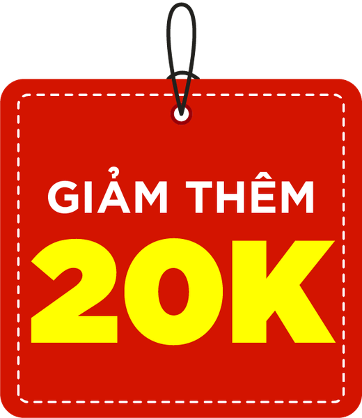 VOUCHER GIẢM THÊM 20K KHI CHỐT ĐƠN