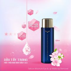 FOX Dầu Tẩy Trang Mắt Môi Sakura Moisture Eye & Lip Make Up Remover - QS04 (100ml)