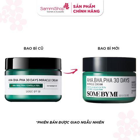 Some By Mi Kem dưỡng AHA-BHA-PHA 30 Days Miracle Cream 60g
