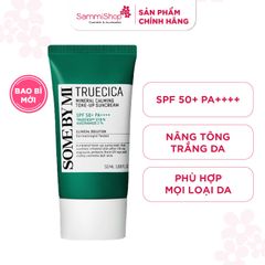 Some By Mi Kem chống nắng Truecica Mineral Calming Tone-up Suncream 50ml