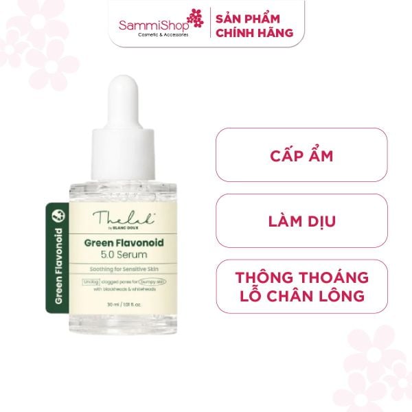 The Lab by blanc doux Tinh chất Green Flavonoid 5.0 Serum 30ml