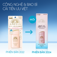 Anessa Sữa chống nắng dịu nhẹ cho da nhạy cảm Perfect UV Sunscreen Mild Milk NA 60ml ver 2