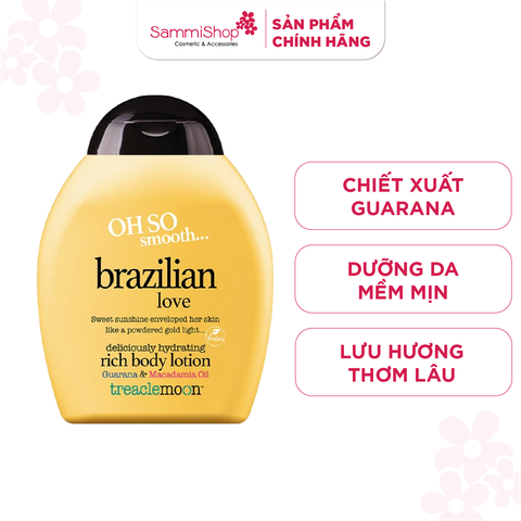 Treaclemoon Sữa dưỡng thể Brazilian Love Rich Body Lotion 250ml