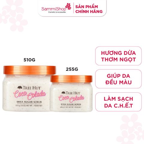 Tree Hut Tẩy tế bào chết Coco Colada Shea Sugar Scrub