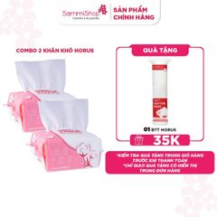 APP-WEB 01.07 - 31.07 COMBO 2 Horus Khăn khô đa năng Soft Cotton Tissue 80pcs