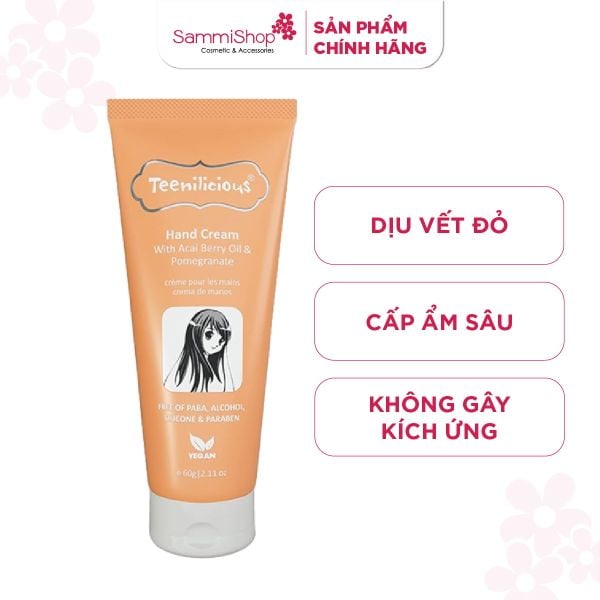 Teenilicious Kem dưỡng tay 60g