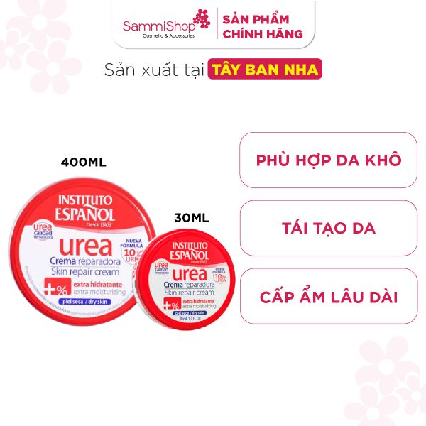Instituto Español Kem dưỡng Urea Crema Reparadora Extra Hidratante