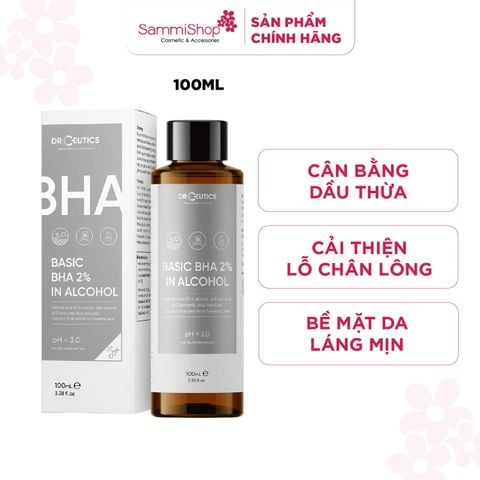 DrCeutics Nước cân bằng da Basic BHA 2% In Alcohol