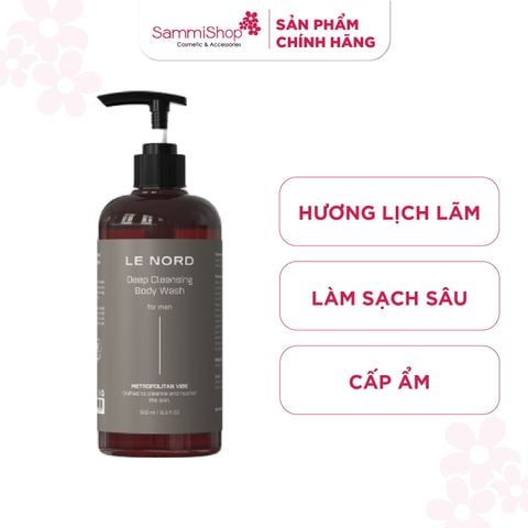 Le Nord Sữa tắm nam hương lịch lãm Polo Club Shower Gel - 500ml