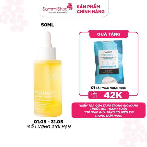 [01.05-31.05] Nowax Mỡ trăn Nowax nhài Isabella 50ml