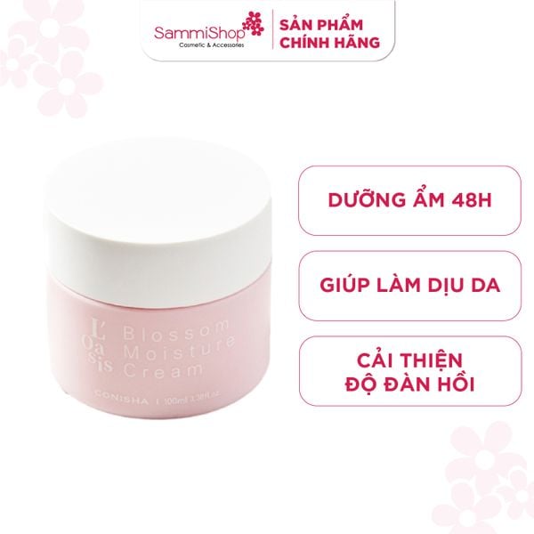 Conisha Kem dưỡng Oasis Blossom Moisture Cream 100ml