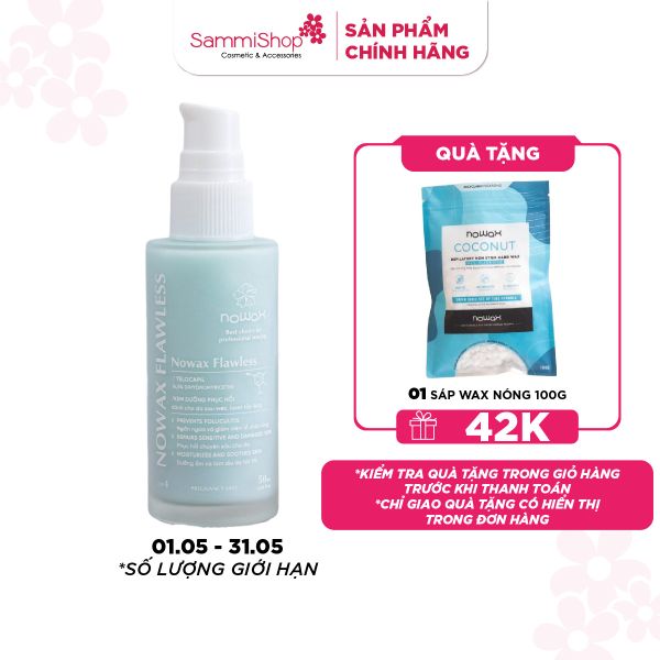 [01.05-31.05] Nowax Kem dưỡng phục hồi cho da sau wax 50ml