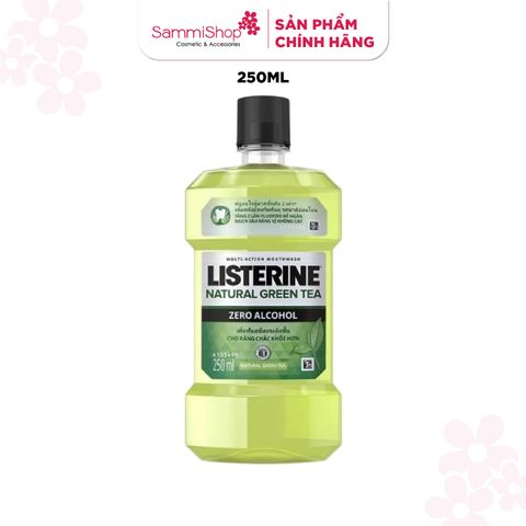 [HÀNG TẶNG KHÔNG BÁN] QT Listerine Nước súc miệng Natural Green Tea 250ml