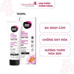 Body Natur Kem Tẩy Lông Hair Removal Cream Moisturising Body Sensitive Skin