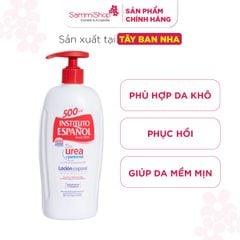 Instituto Español Sữa dưỡng 5% Urea + Pantenol Loción Corporal 500ml