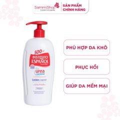 Instituto Español Sữa dưỡng 5% Urea + Pantenol Loción Corporal 500ml