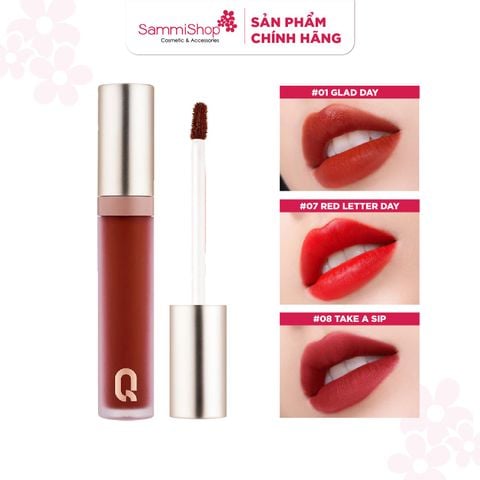 GLAMRR Q Son kem LONG WEAR LIP CREAM