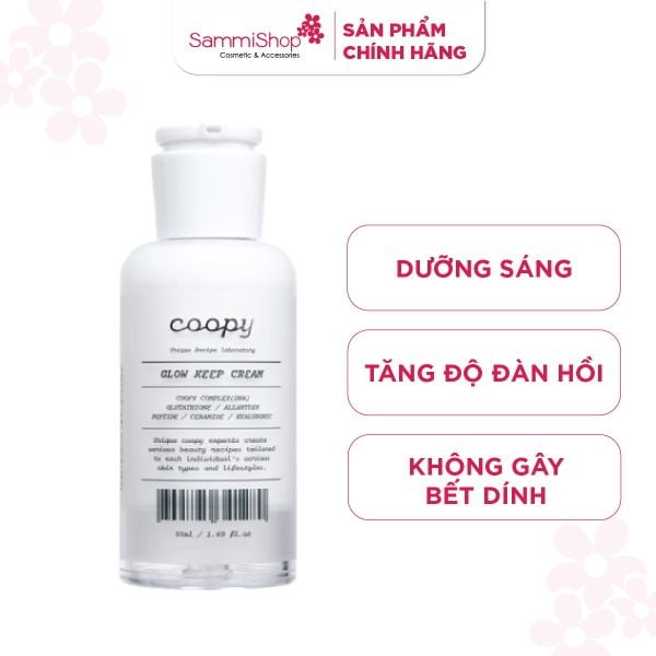 Coopy Kem dưỡng da Glow Keep Cream 50ml
