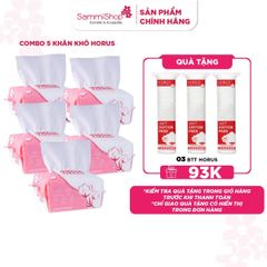 APP-WEB 02.06 - 30.06 COMBO 5 Horus Khăn khô đa năng Soft Cotton Tissue 80pcs
