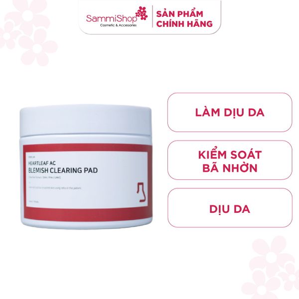 C'New Lab Toner Pad Heartleaf Ac Blemish Clearing Pad 140ml