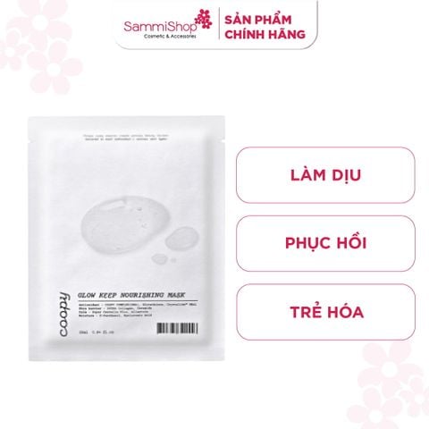Coopy Mặt nạ dưỡng da Glow Keep Nourishing Mask 25ml