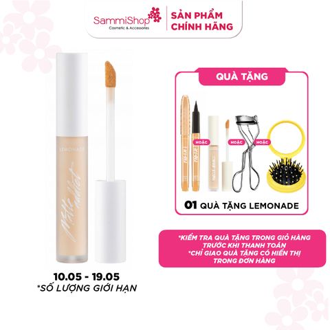 [13.05 - 19.05] Lemonade Che khuyết điểm Matte Addict Concealer - B00 + B01