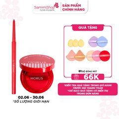 02.06 - 30.06 Horus Kẻ mắt 4everyoung Colorful + HORUS Phấn nước Dream Cover Air