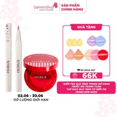 02.06 - 30.06 Horus Kẻ mắt Galaxy Eyeliner + HORUS Phấn nước Dream Cover Air
