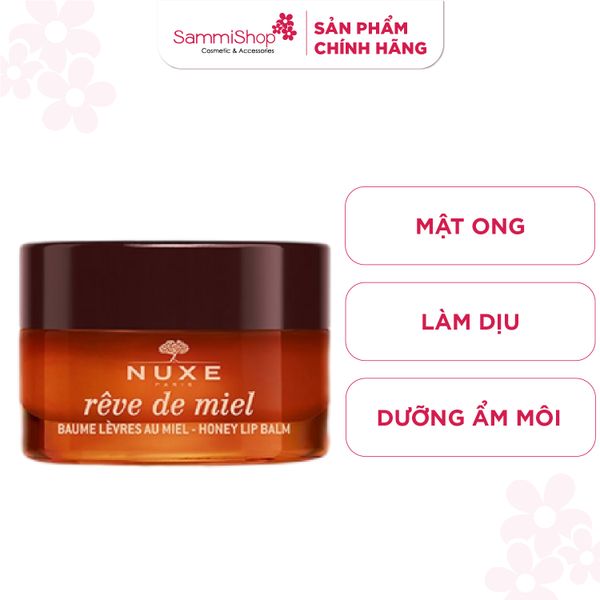 Nuxe Sáp dưỡng môi Reve De Miel Honey Lip Balm 15g