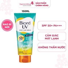 Biore Serum Chống nắng dưỡng thể UV Body Care Serum 150ml