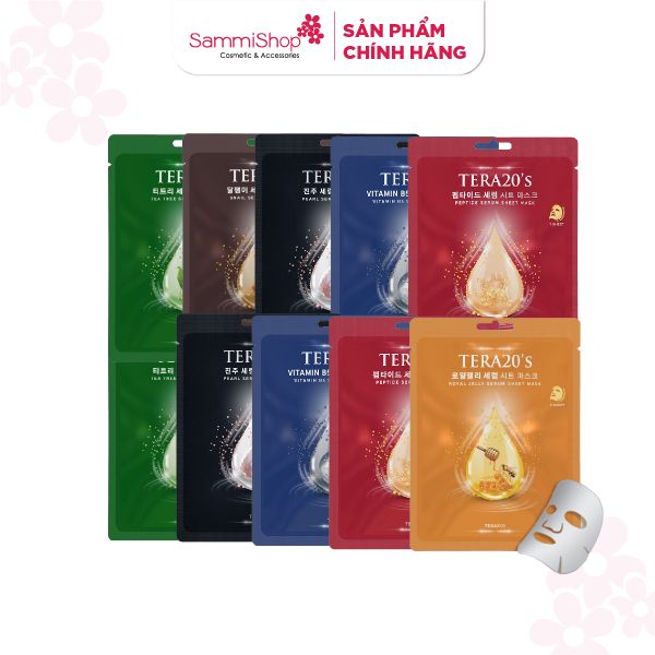 02.06 - 30.06 Combo 10 mặt nạ TERA20's Mặt nạ giá 24,9k