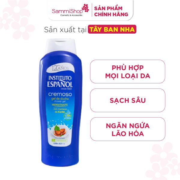 Instituto Español Gel tắm Cremoso Gel De Ducha 1250ml
