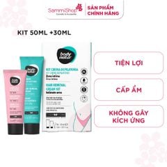 Body Natur Bộ kem tẩy lông Hair Removal Cream Kit Intimate Area 50+30ml
