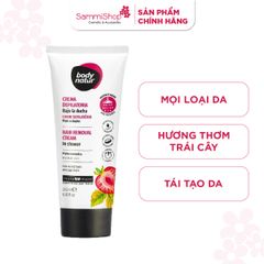 Body Natur Kem tẩy lông Hair Removal Cream In Shower 200ml