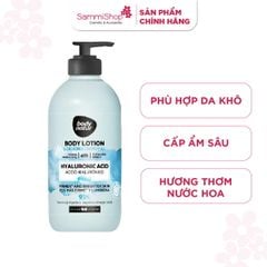 Body Natur Sữa Dưỡng Thể Body Lotion Hyaluronic Acid Firmer And Brighter Skin 275ml